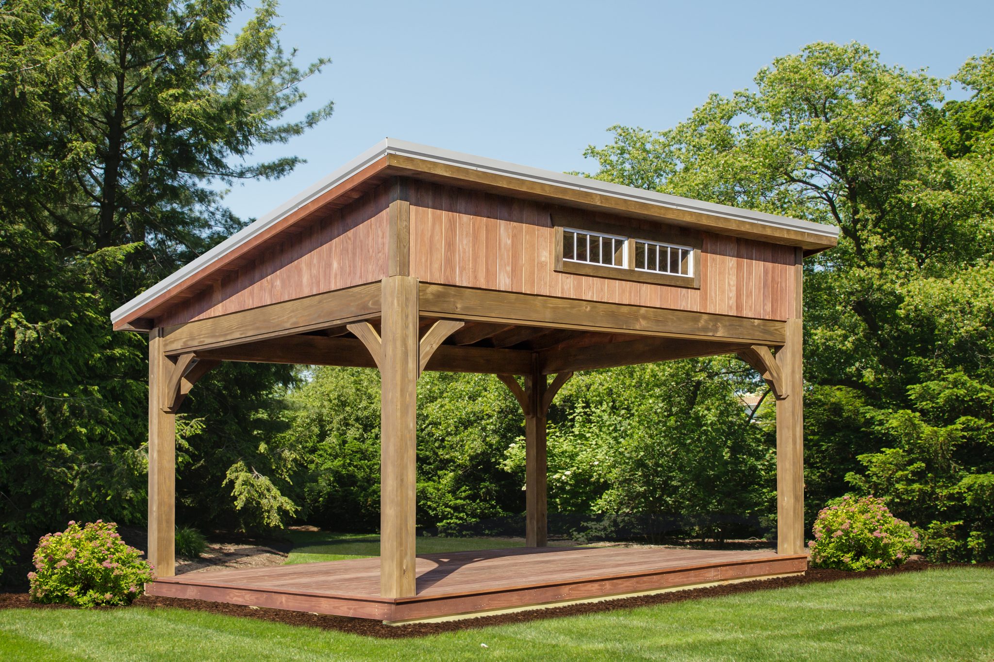 Lean-To Pavilions | Bristol Sheds, LLC