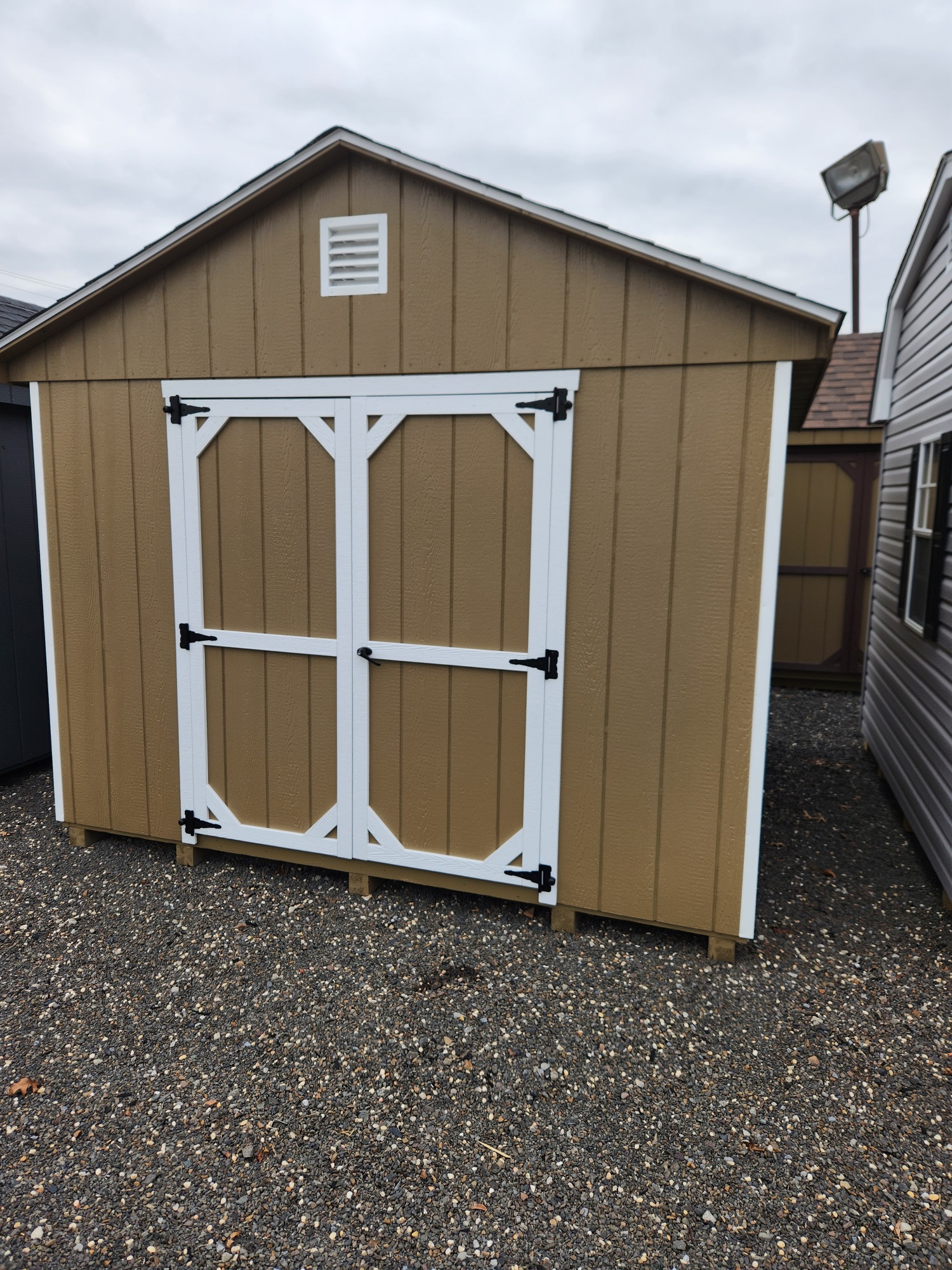 10 x 10 Duratemp Painted A-Frame Stock# 66-22  $4273.00