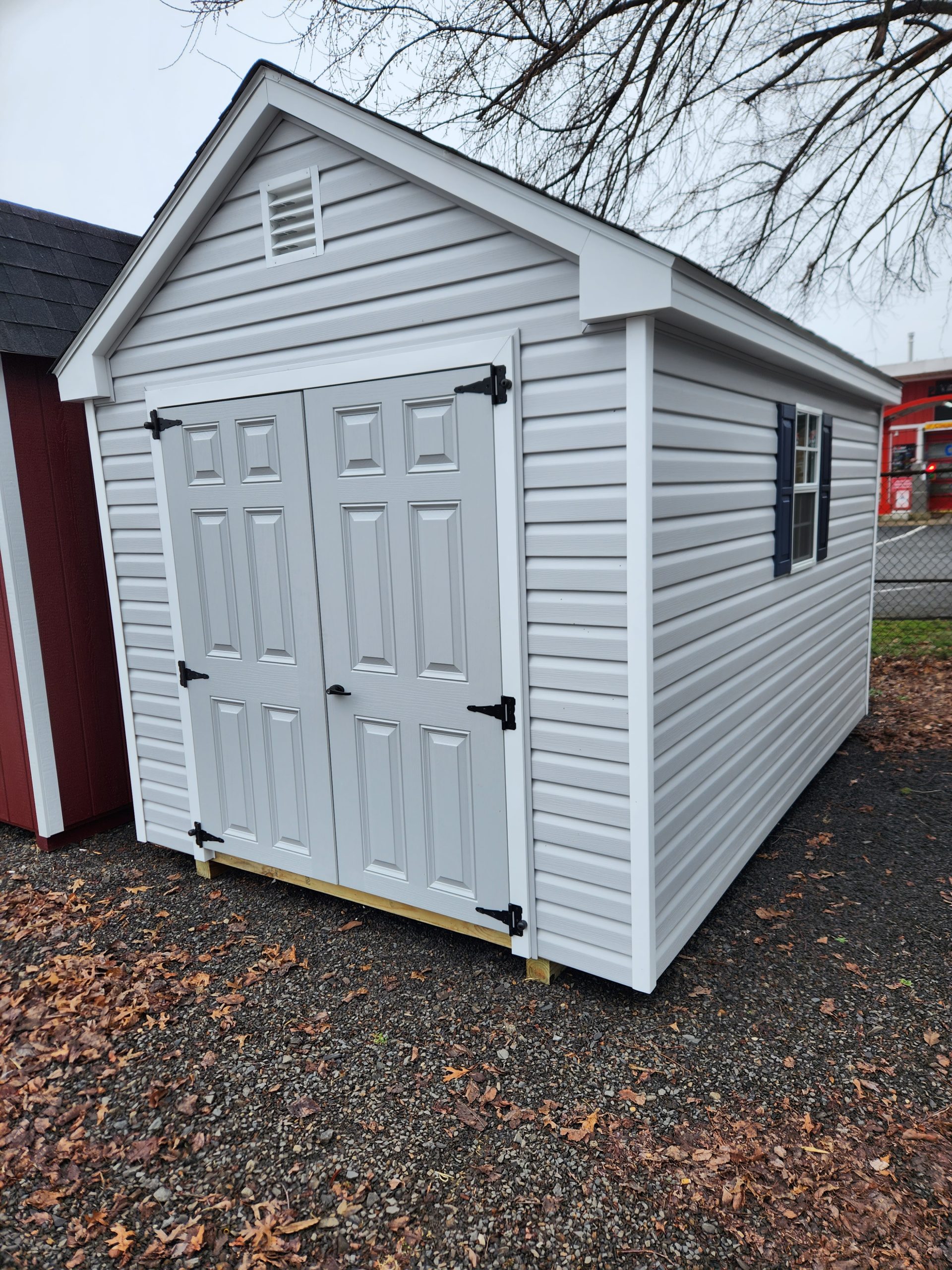 8 x 12 Vinyl Cape Heritage w/ Loft | Bristol Sheds, LLC