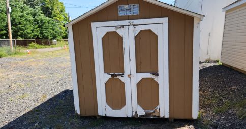 Used shed fair condition 8x8 A-frame 700.00 as is delivered within 20 miles