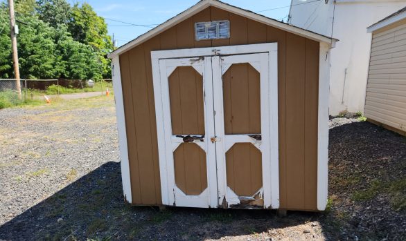 Used shed fair condition 8x8 A-frame 700.00 as is delivered within 20 miles