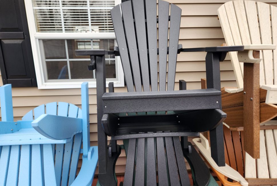 Black poly adirondack chairs hotsell