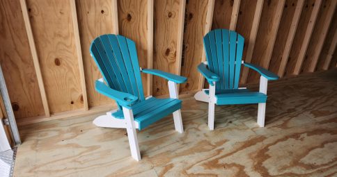 Poly Adirondack Chair - Standard Two-Tone