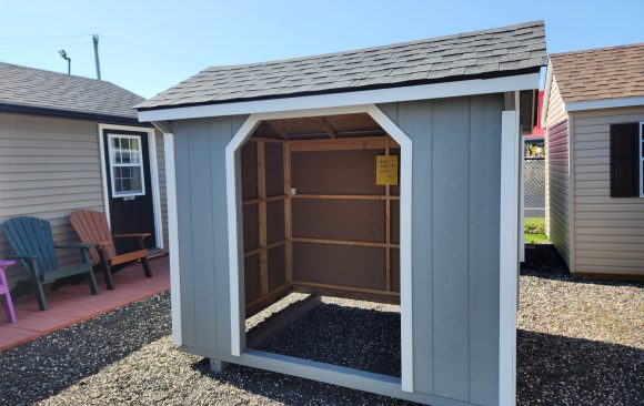 Stock wood shed 6x8 vinyl $2125.00