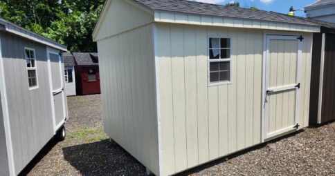 8x12 wood A-frame no bells stock#17-25 $3095.00