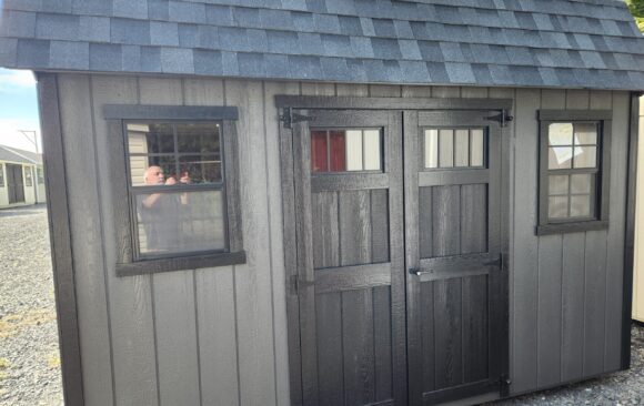 8x12 wood Dutch Barn stock#31-25 $4564.00
