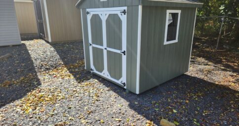 8x8 wood A-frame STK#36-25 $3015.00
