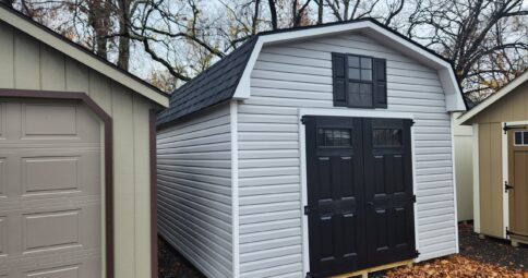 12x20 Vinyl Dutch Barn Garage stk#42-25 $8797.00