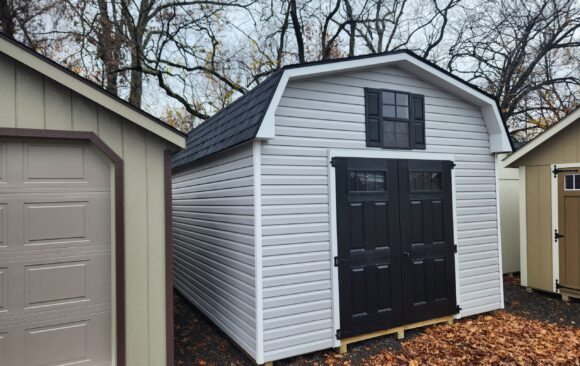 12x20 Vinyl Dutch Barn Garage stk#42-25 $8797.00