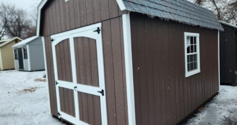 10x16 7' wood Dutch Barn stk#1-26 $6131.00