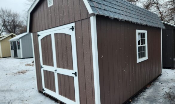 10x16 7' wood Dutch Barn stk#1-26 $6131.00