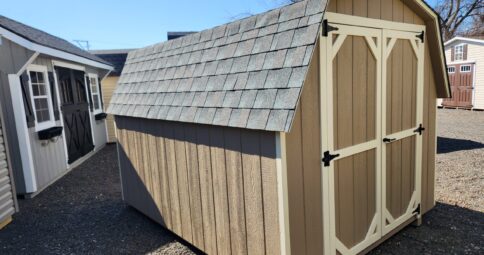 8x10 wood mini Barn stk#9-26 $2916