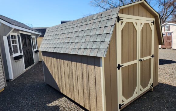 8x10 wood mini Barn stk#9-26 $2916