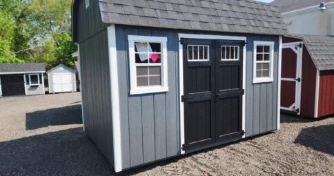 8x12 painted wood Dutch Barn stk#26-26 $4609.00