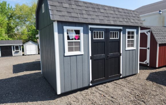 8x12 painted wood Dutch Barn stk#26-26 $4609.00