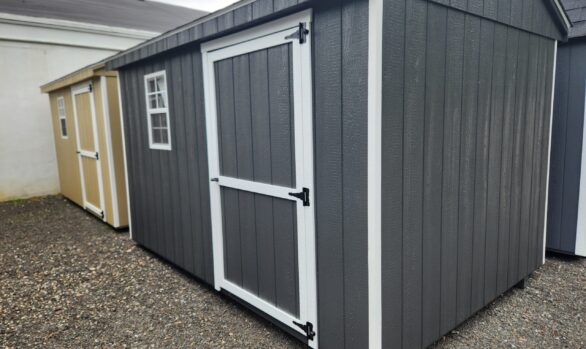 8x12 Wood A-Frame Shed - No Bells - Stock #37-26, $3125