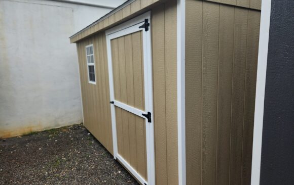 8x12 Wood A-Frame Shed - No Bells - Stock #33-26, $3125