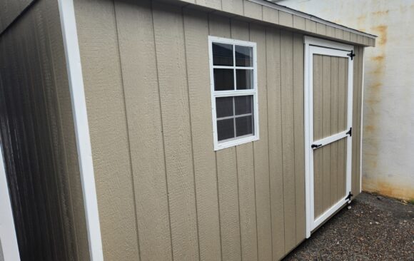 8x12 Wood A-Frame Shed - No Bells - Stock #32-26, $3125