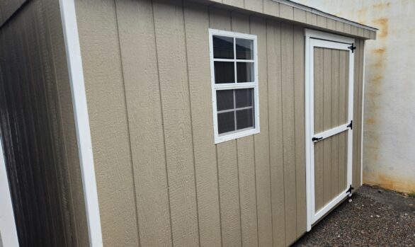 8x12 Wood A-Frame Shed - No Bells - Stock #32-26, $3125